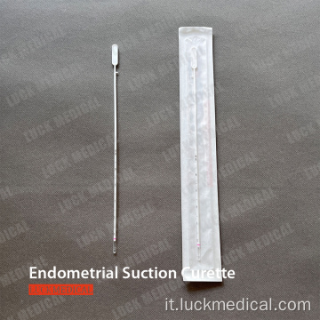 Cannula endometrio ginecologica usa e getta